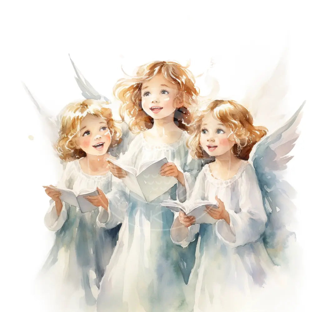 Bügelbild Weihnachts Kinder 544-2
