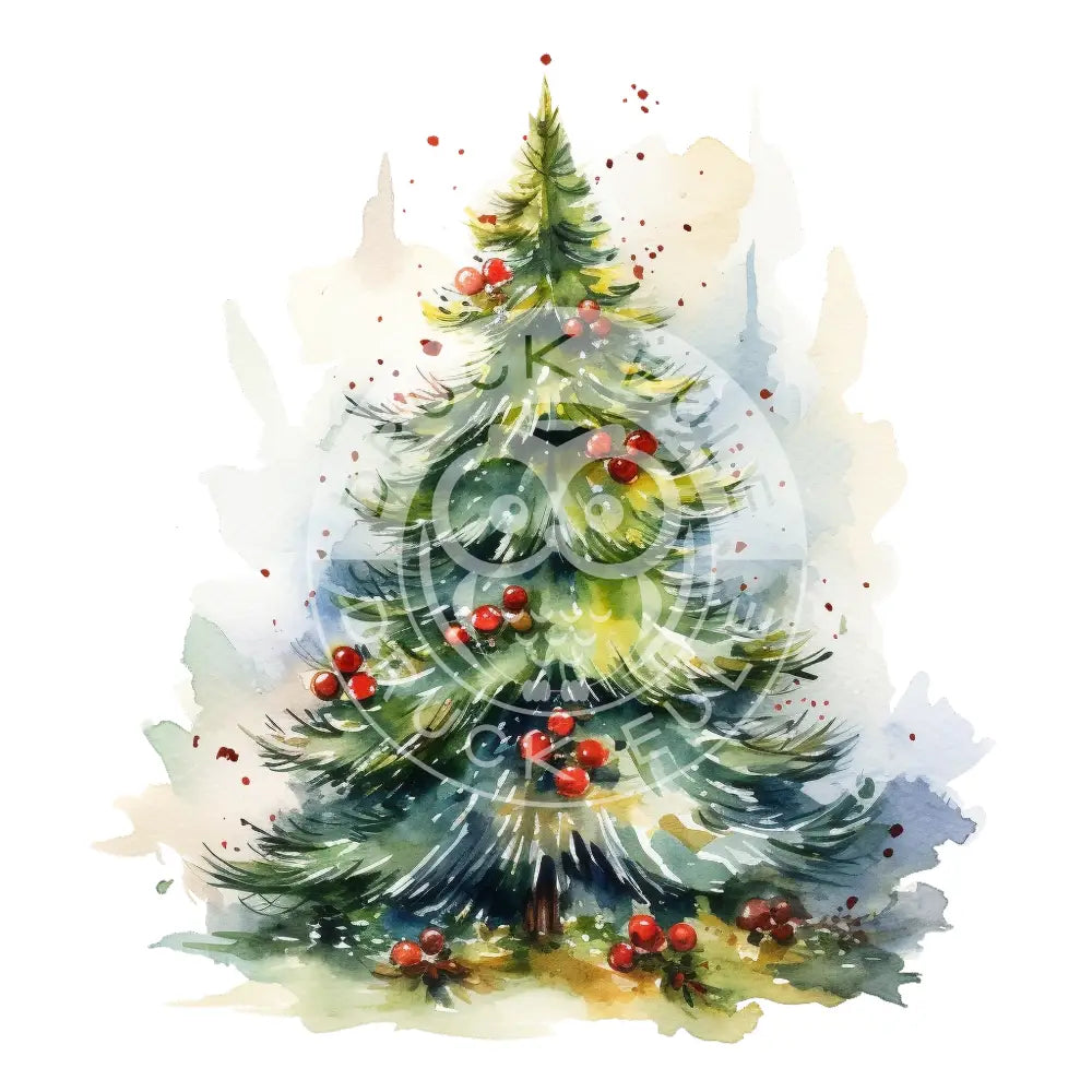 Bügelbild Weihnachtsbaum 503-10