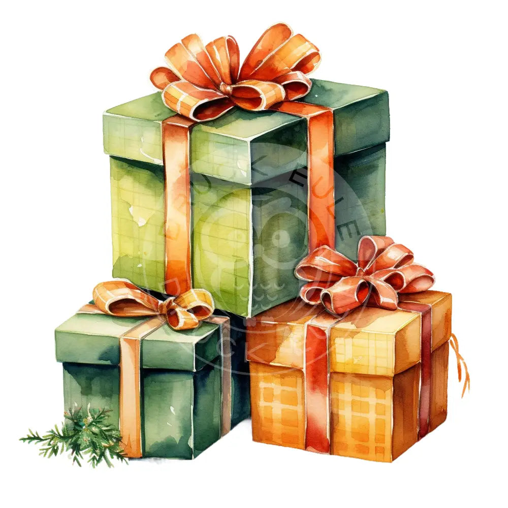 Bügelbild Weihnachtsgeschenke 519-1