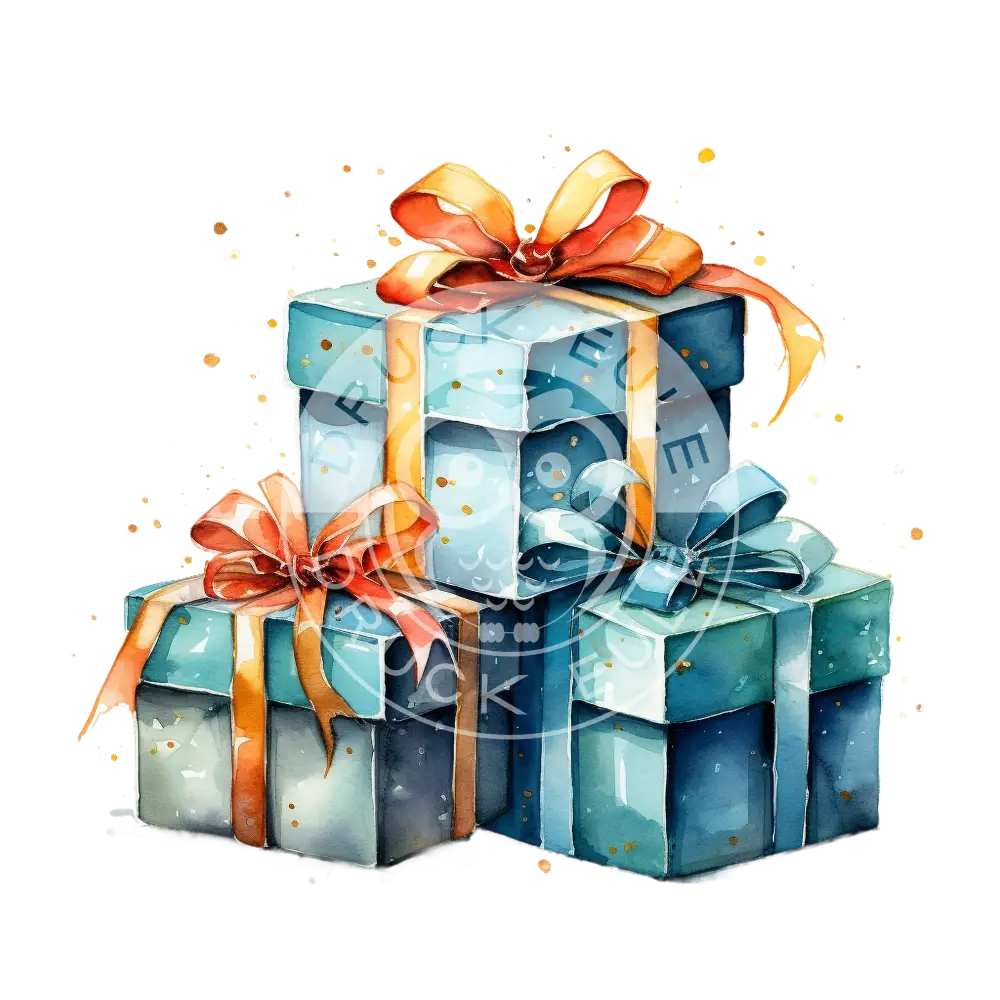 Bügelbild Weihnachtsgeschenke 519-13