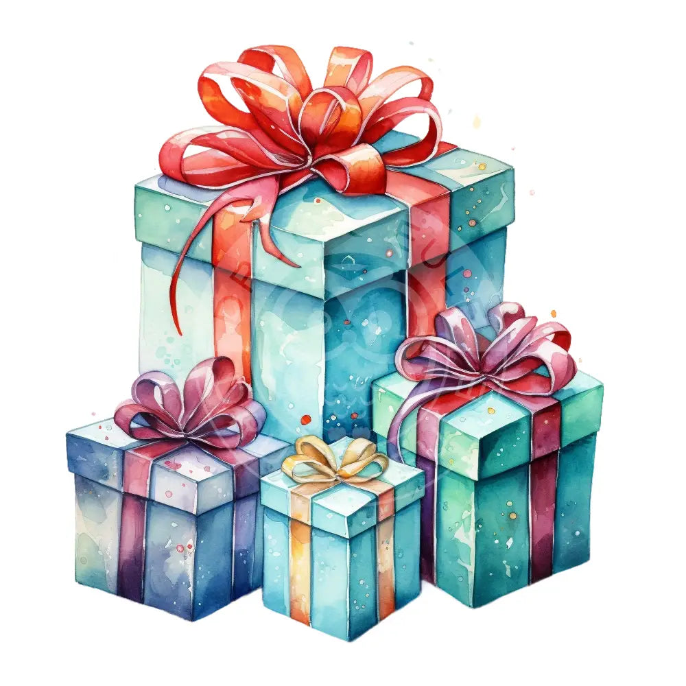 Bügelbild Weihnachtsgeschenke 519-16