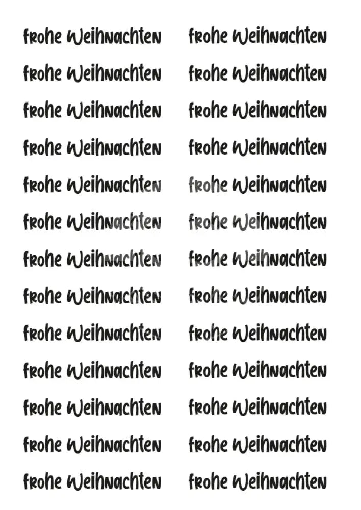 Rubon Bogen Frohe Weihnachten 4 rubon