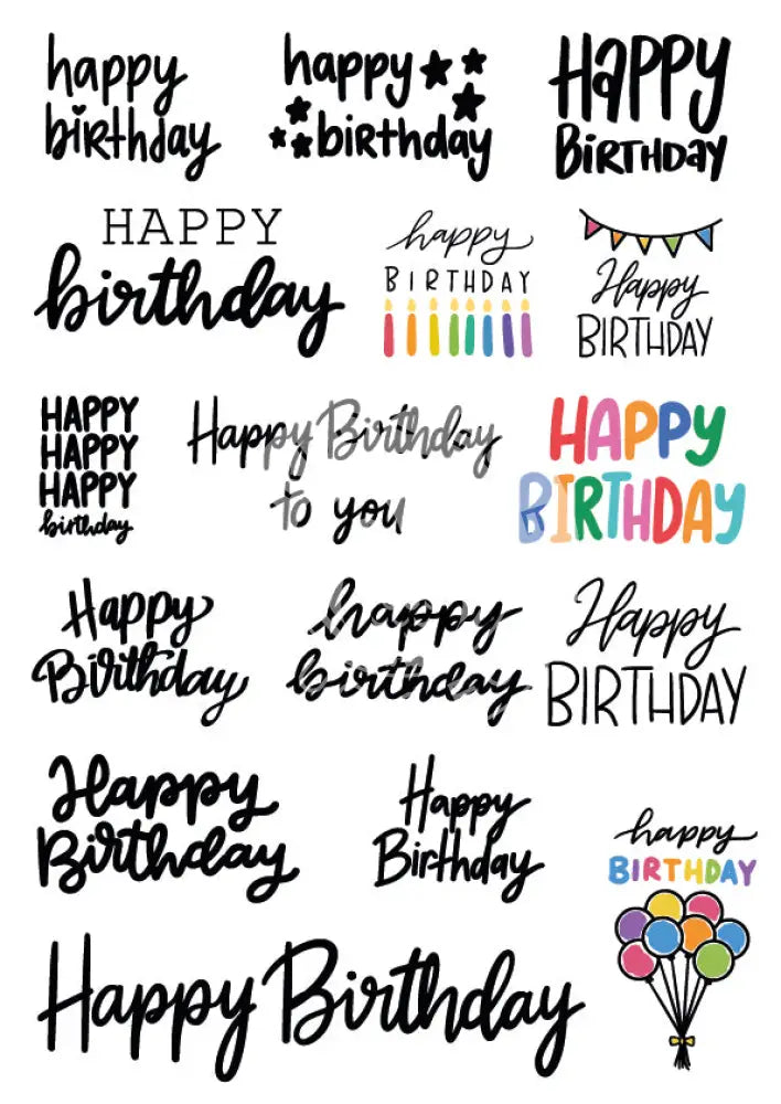 Rubon Bogen Happy Birthday 2 Rubon