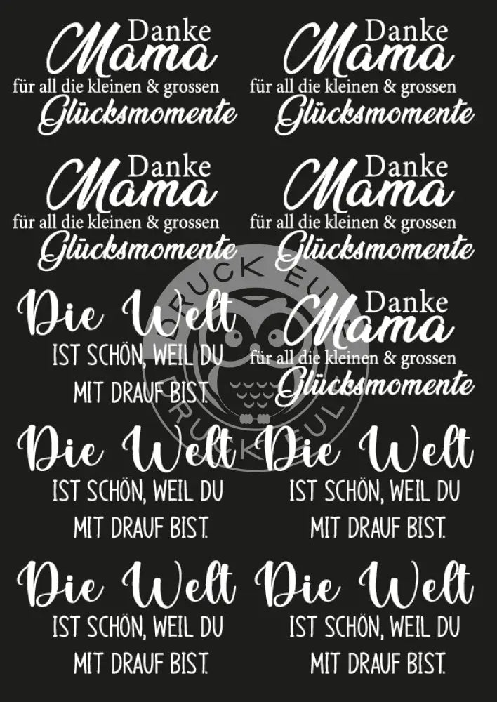 Rubon Bogen Mama 3 weiss rubon