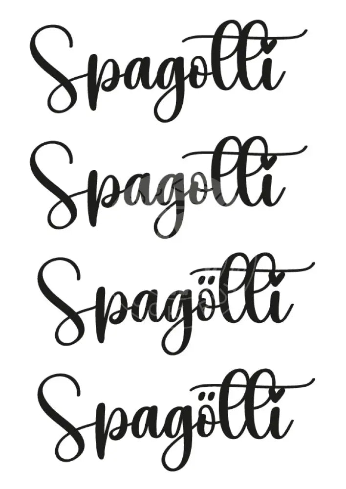 Rubon Bogen Spagotti-Spagötti Rubon