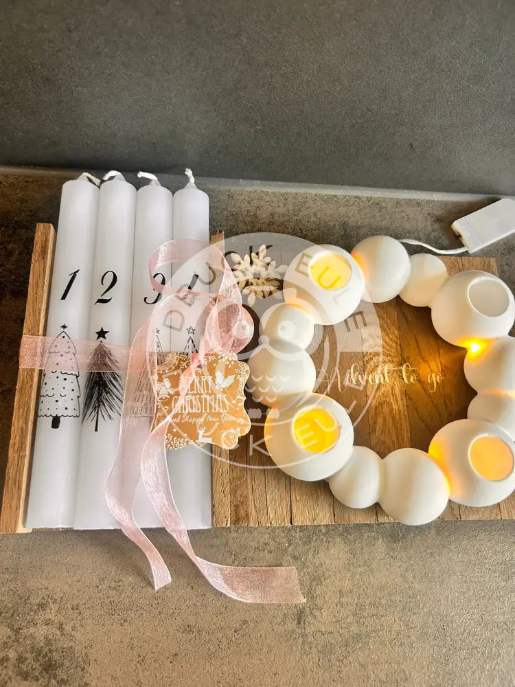 Rubon Bogen Xmas 1 weiss rubon