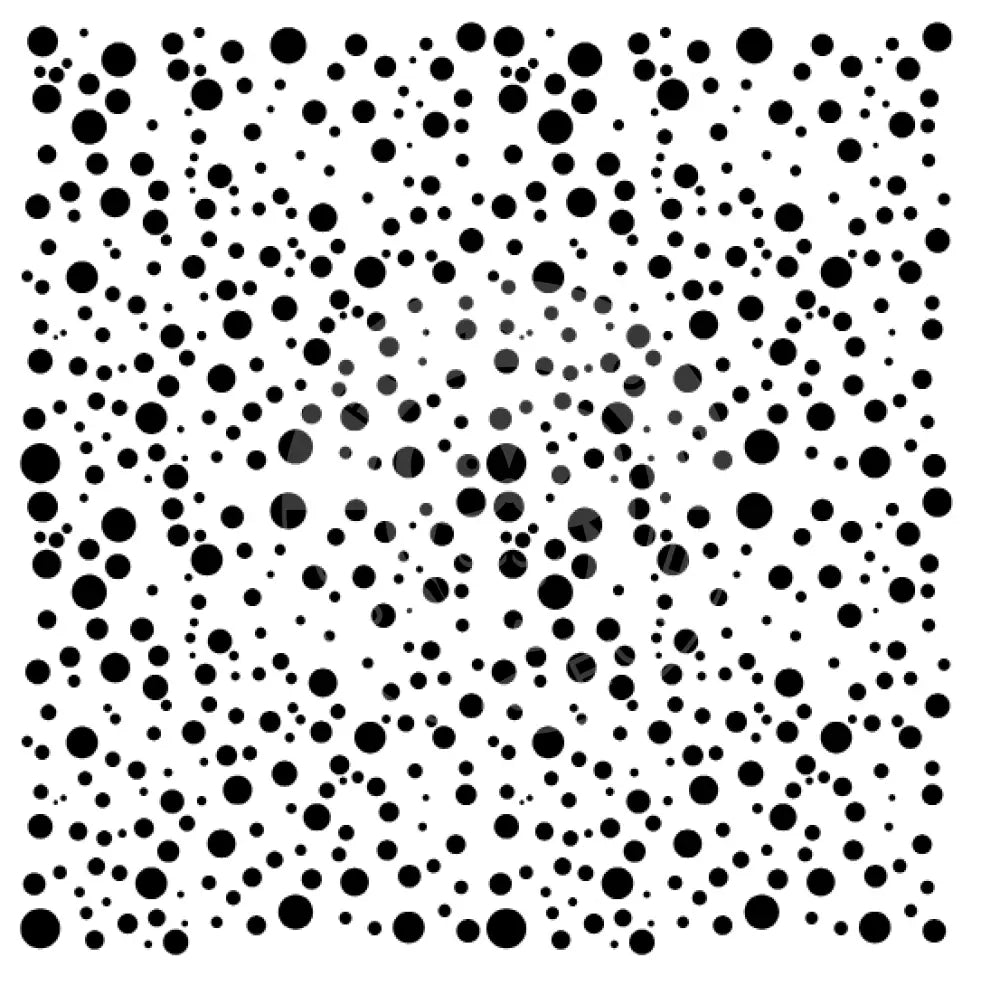 Stencil Schablone Dots 2