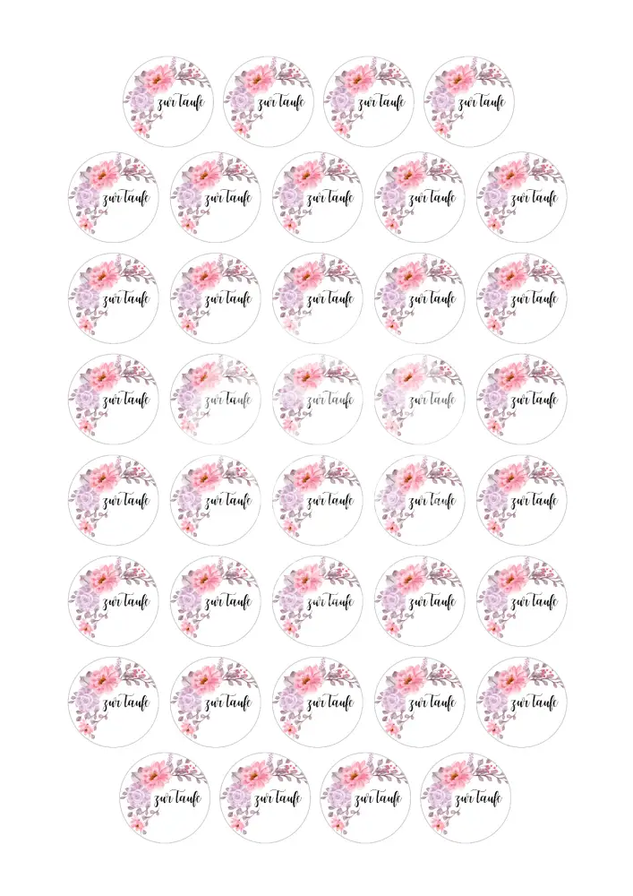 Sticker Taufe 1