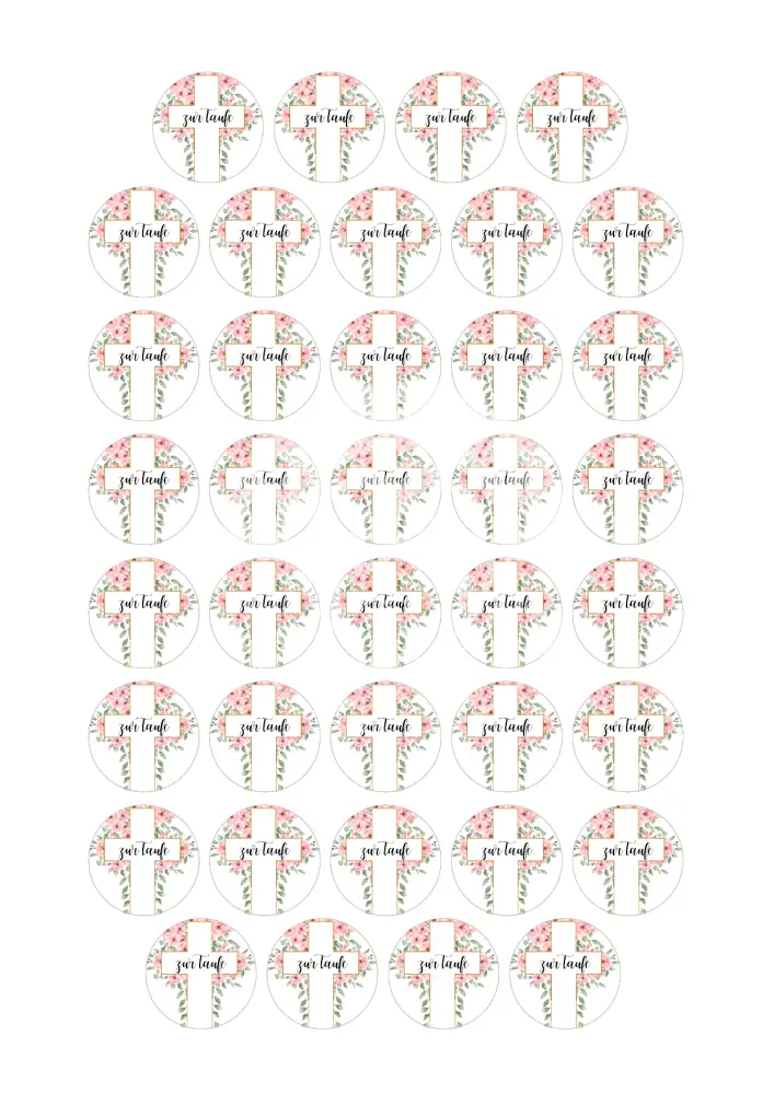 Sticker Taufe 2