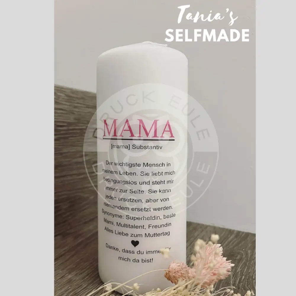 Wasserschiebefolie Mama