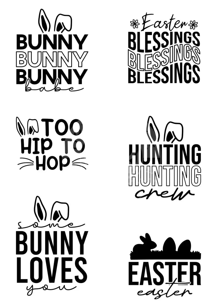 Wasserschiebefolie Ostern 6