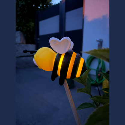3D-Druck Happy Bee SUMSI Gartenstecker