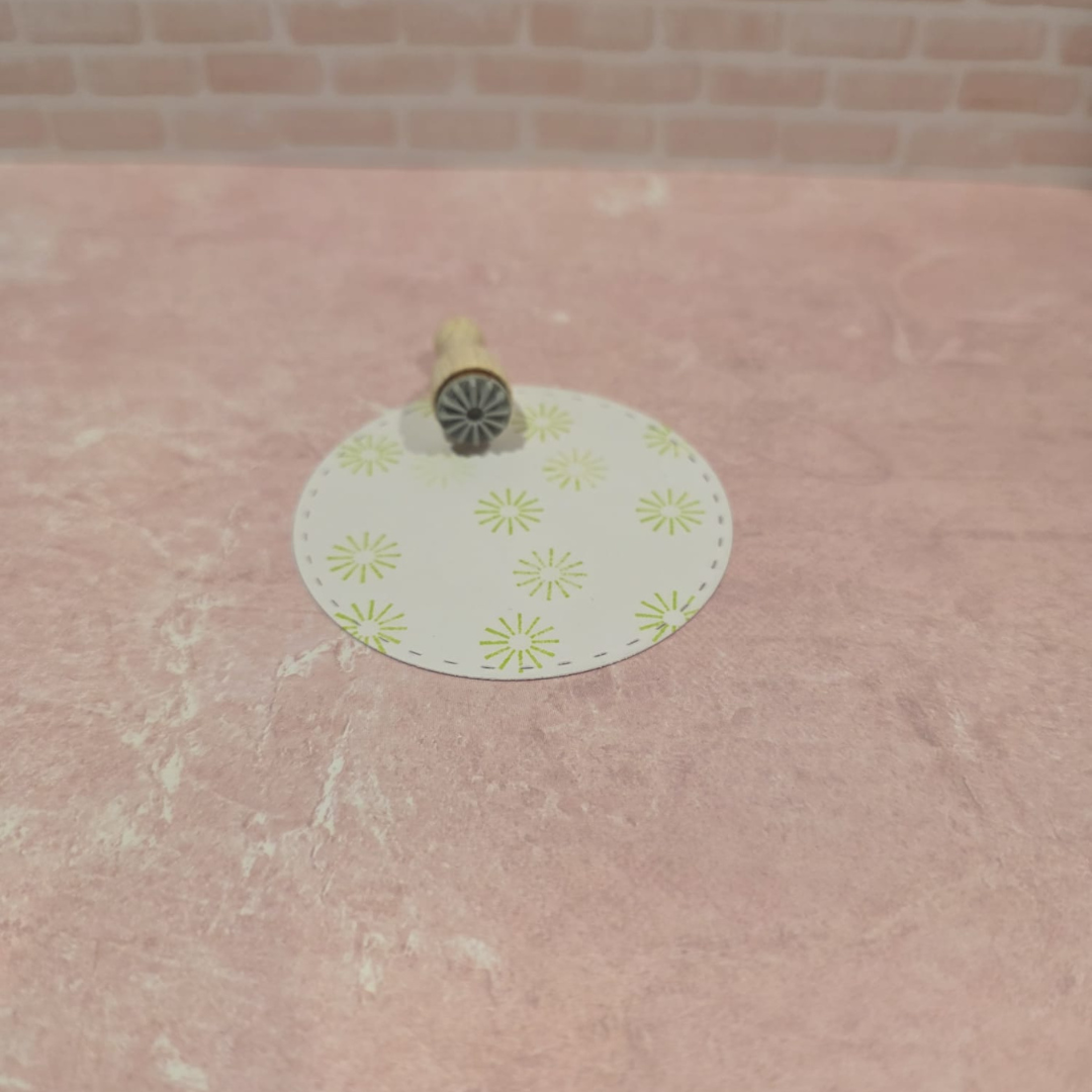 Stempel Strahlenflocke mini