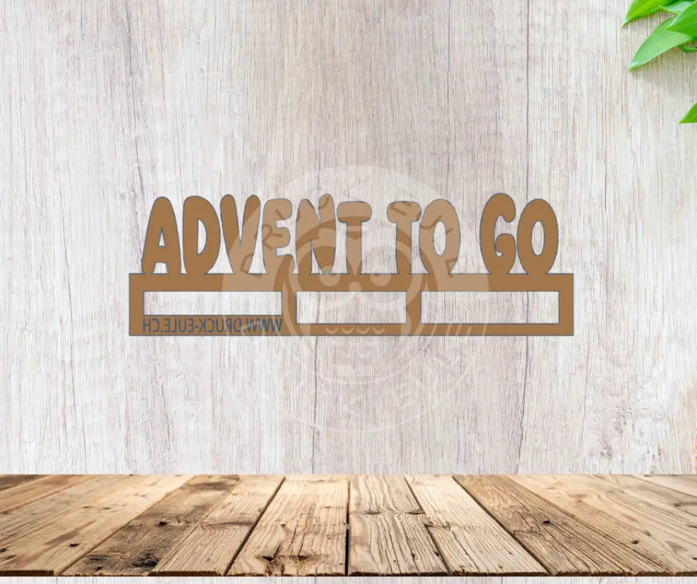 3D-Druck Advent to go rubon