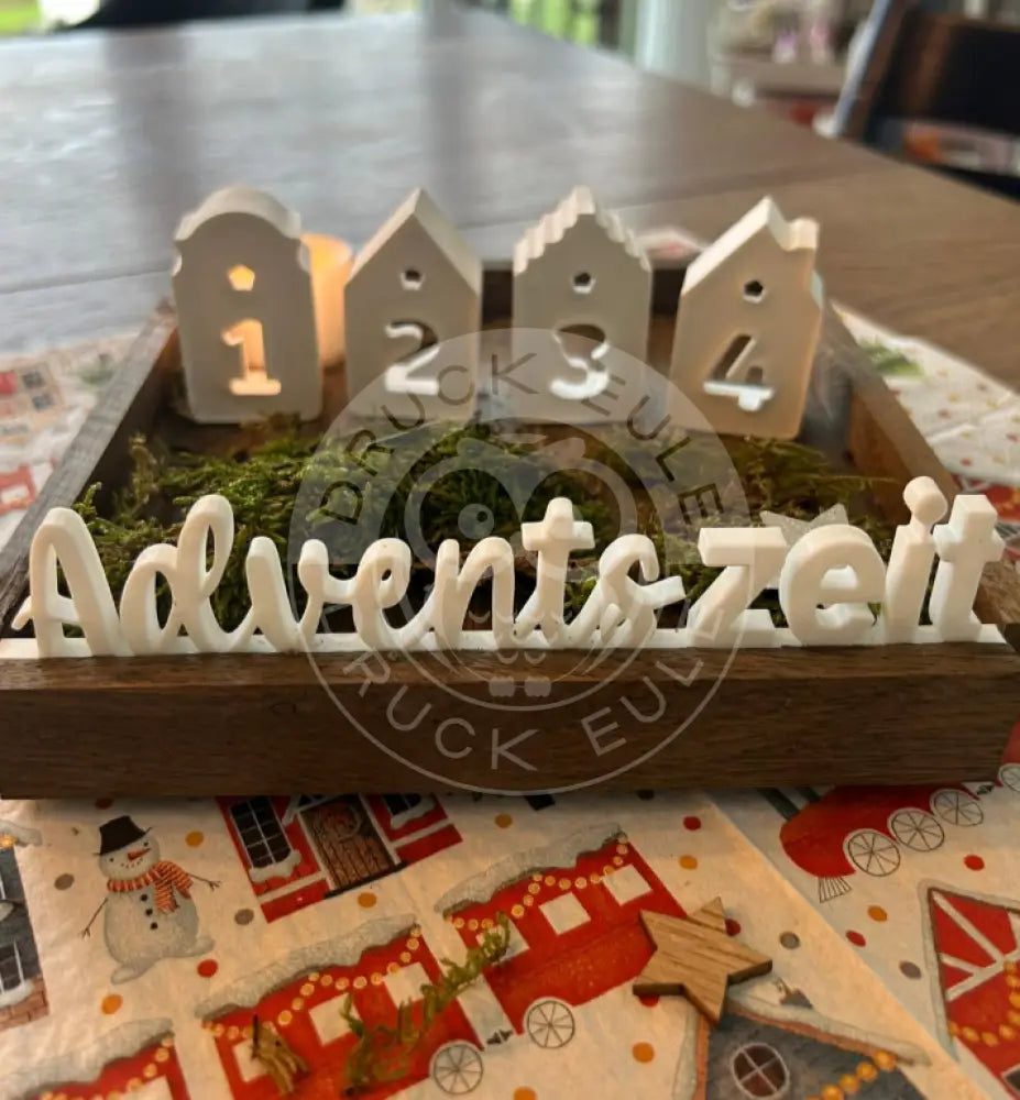 3D-Druck Adventszeit 3d druck