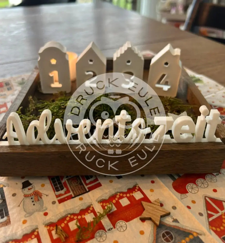 3D-Druck Adventszeit 3d druck