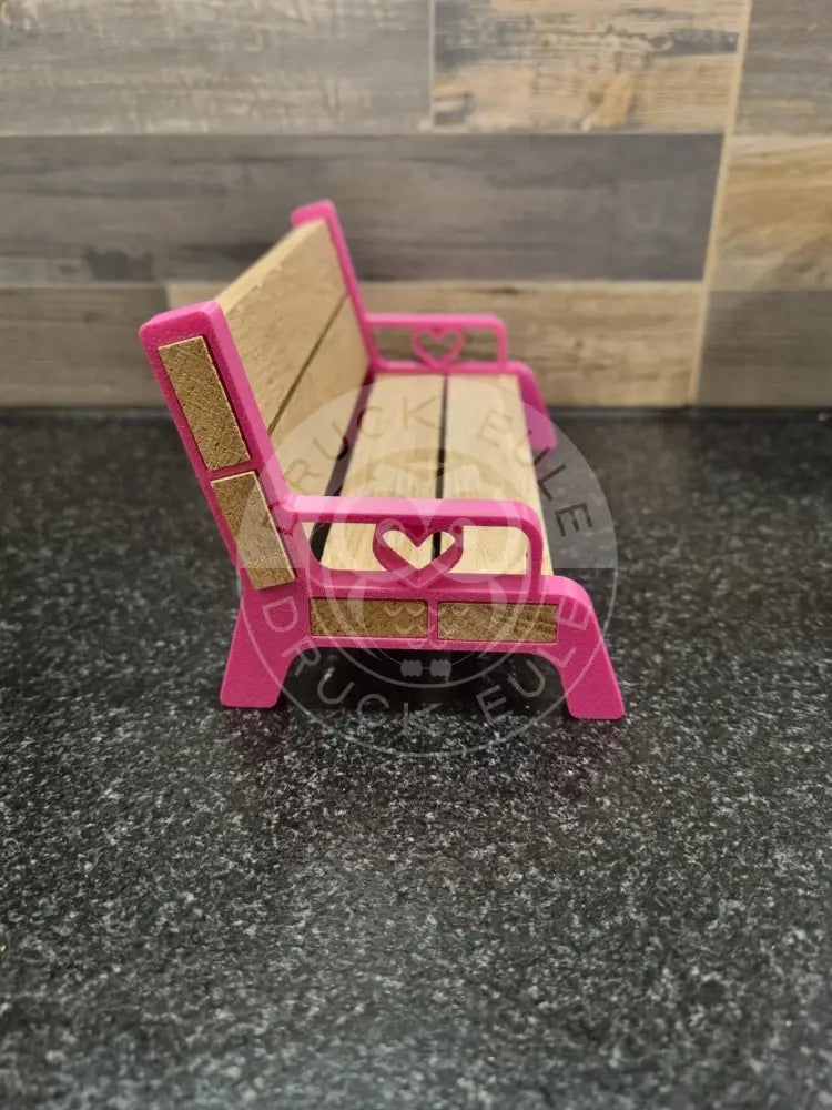 3D-Druck Bank für Klötzchen rubon