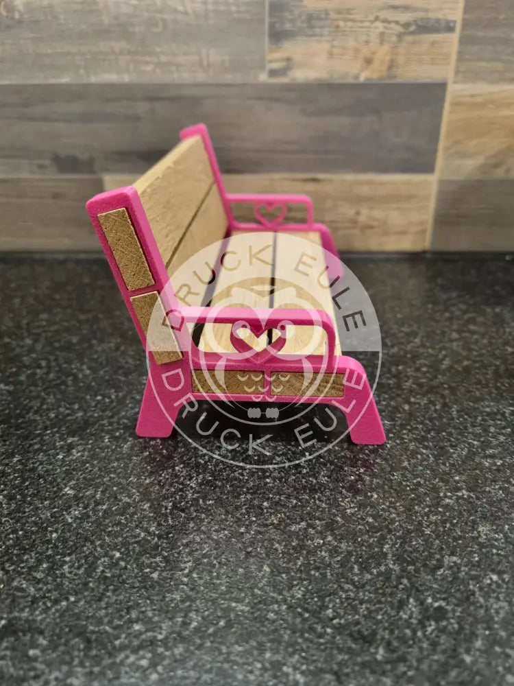 3D-Druck Bank für Klötzchen rubon