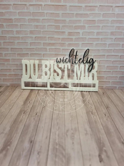 3D-Druck Du bist mir wichtelig 3 rubon