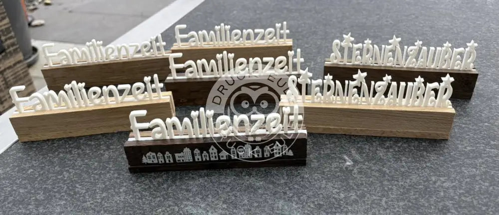 3D-Druck Familienzeit rubon