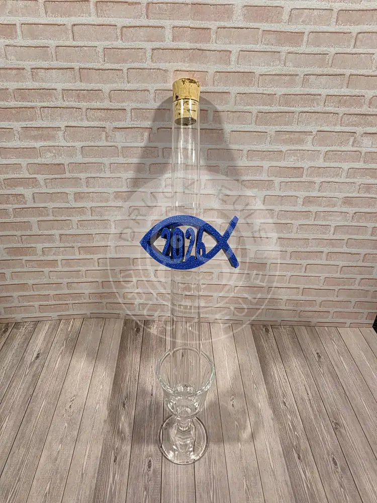 3D-Druck Fisch für Reagenzglas 1 rubon