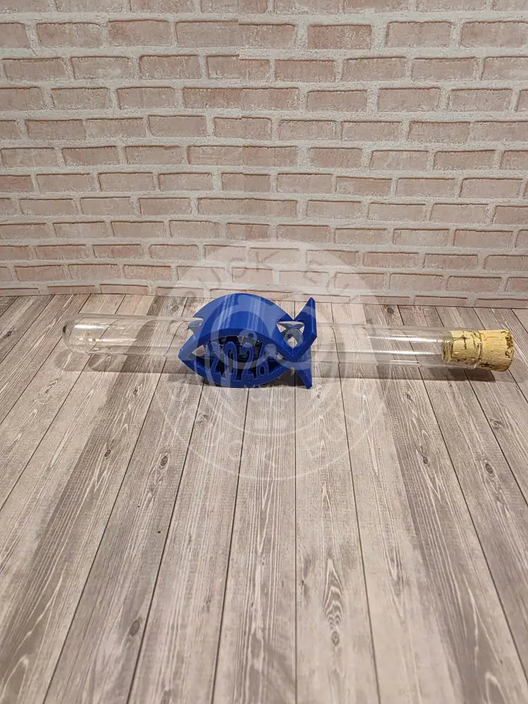 3D-Druck Fisch für Reagenzglas 2 rubon