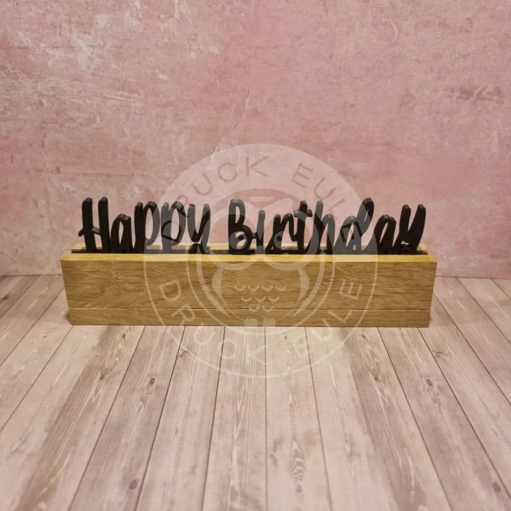 3D-Druck Happy Birthday rubon