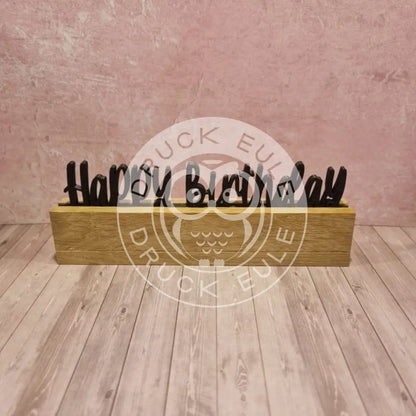 3D-Druck Happy Birthday rubon