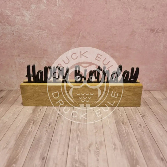 3D-Druck Happy Birthday rubon
