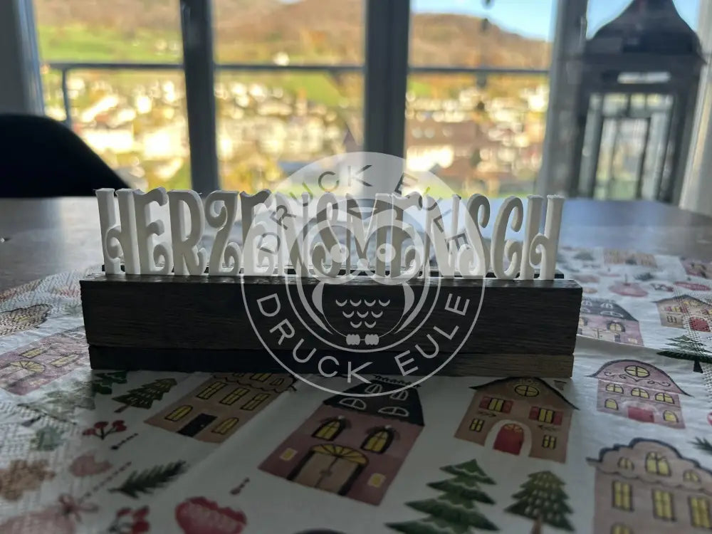 3D-Druck Herzensmensch rubon