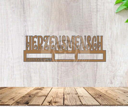 3D-Druck Herzensmensch rubon