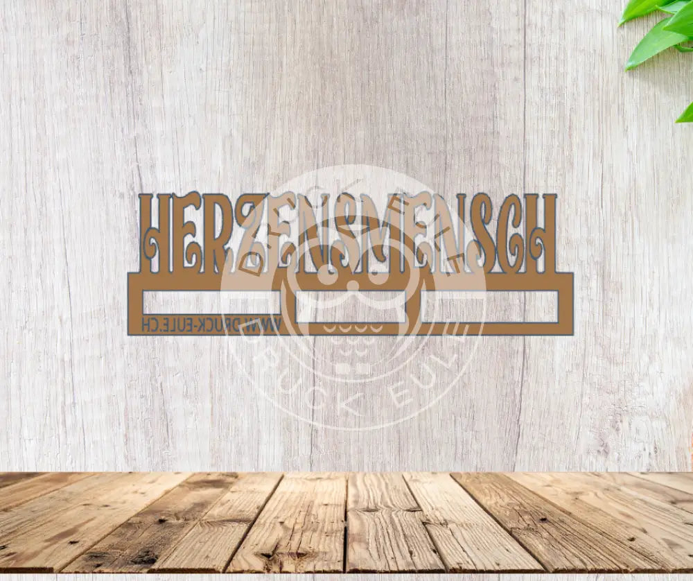 3D-Druck Herzensmensch rubon