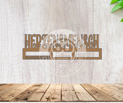 3D-Druck Herzensmensch rubon