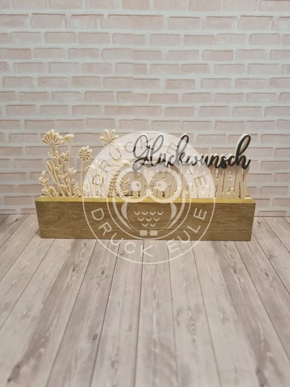 3D-Druck Herzlichen Glückwunsch rubon