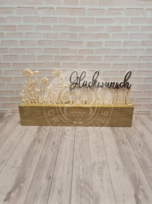 3D-Druck Herzlichen Glückwunsch rubon