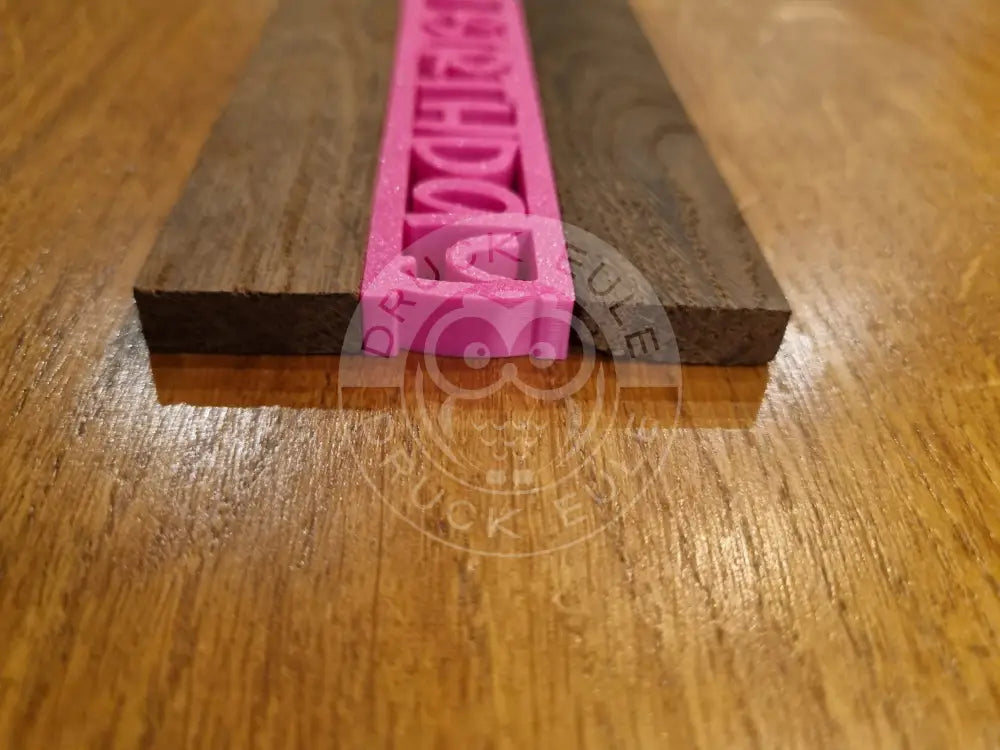 3D-Druck Klötzchen Happy Birthday 1 rubon