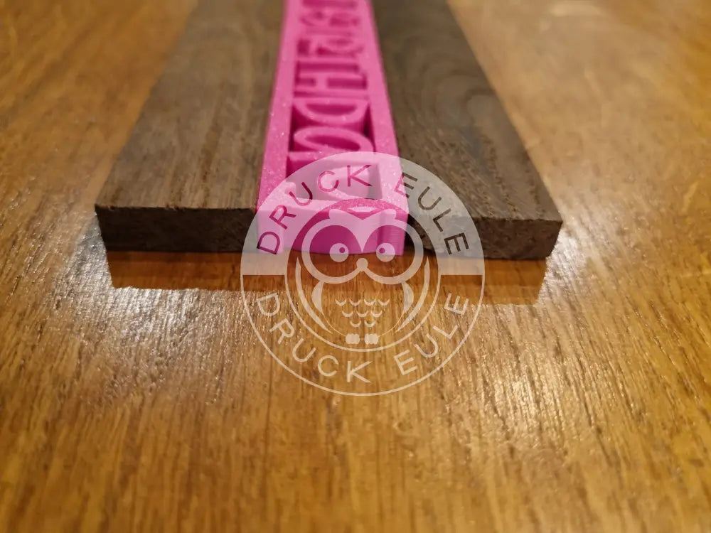 3D-Druck Klötzchen Happy Birthday 1 rubon