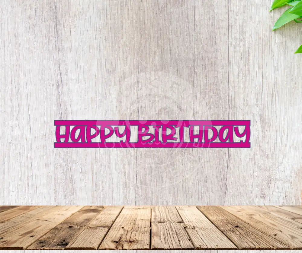 3D-Druck Klötzchen Happy Birthday 1 rubon