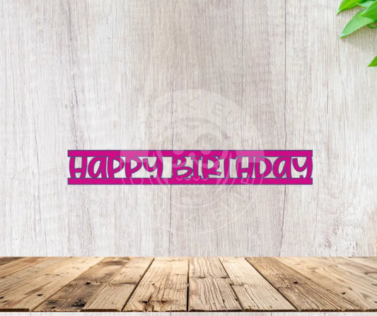 3D-Druck Klötzchen Happy Birthday 1 rubon