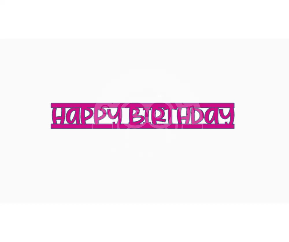 3D-Druck Klötzchen Happy Birthday 1 rubon