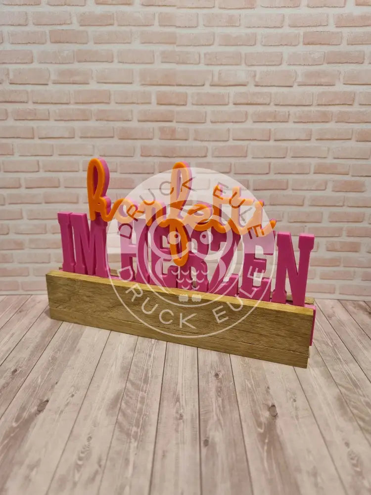 3D-Druck Konfetti im herzen rubon