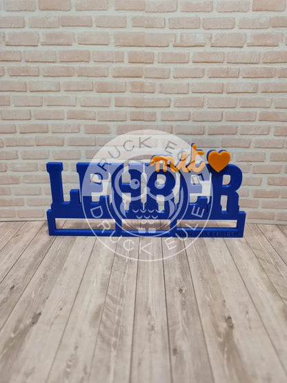 3D-Druck Lehrer mit Herz rubon