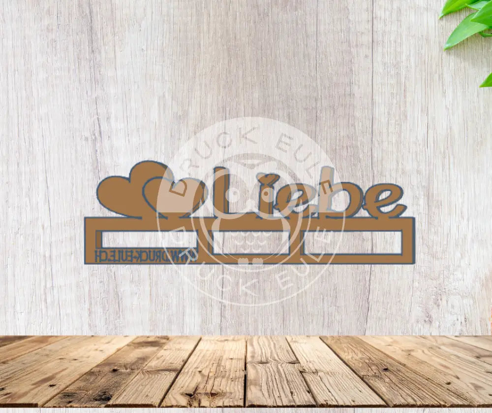 3D-Druck Liebe rubon