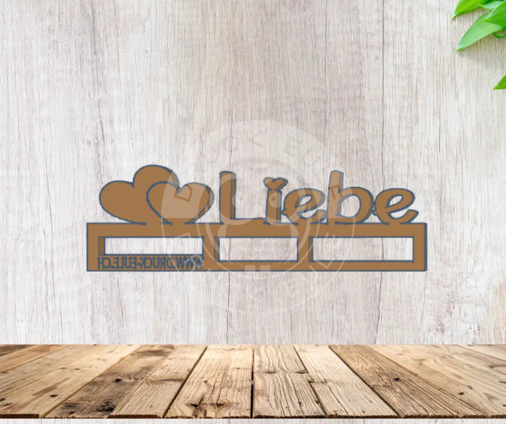 3D-Druck Liebe rubon