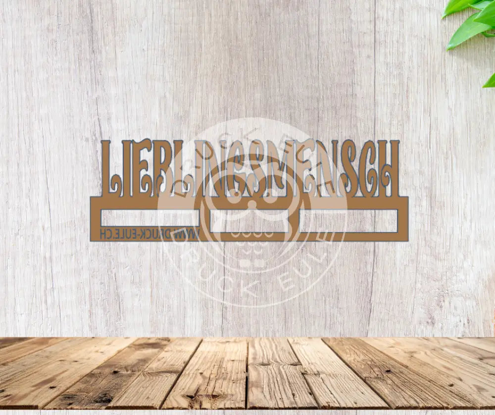 3D-Druck Lieblingsmensch rubon