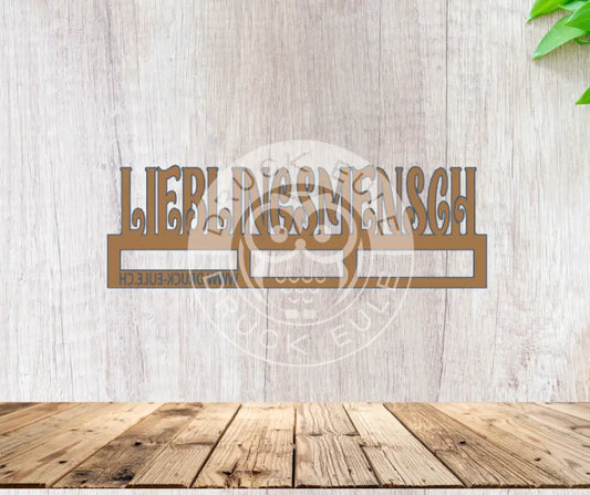 3D-Druck Lieblingsmensch rubon