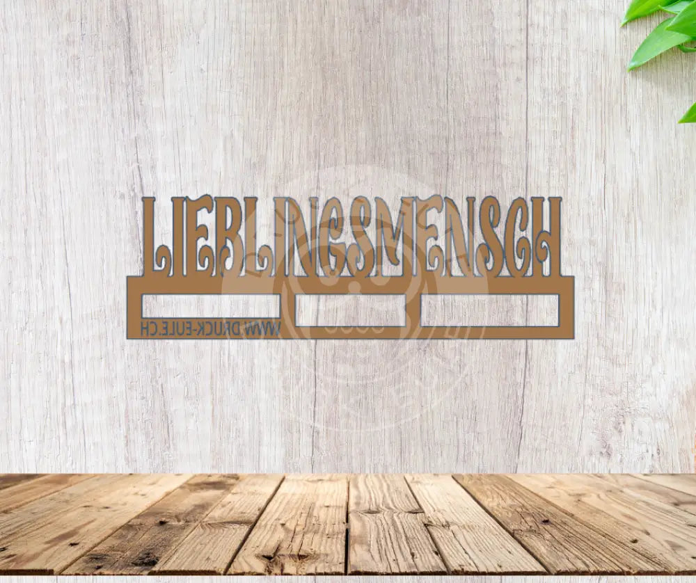 3D-Druck Lieblingsmensch rubon