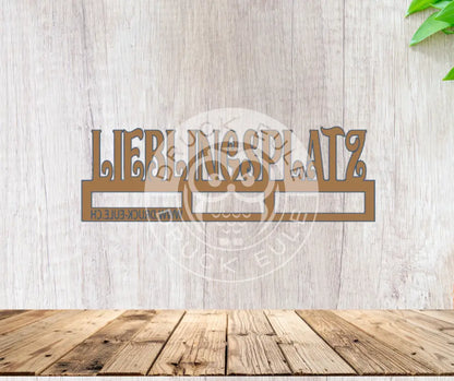 3D-Druck Lieblingsplatz rubon