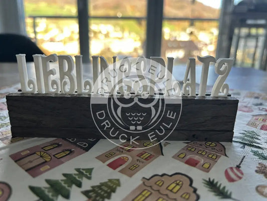 3D-Druck Lieblingsplatz rubon