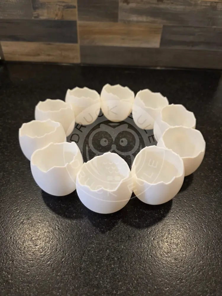 3D-Druck Ostereierkranz - weiss - rubon